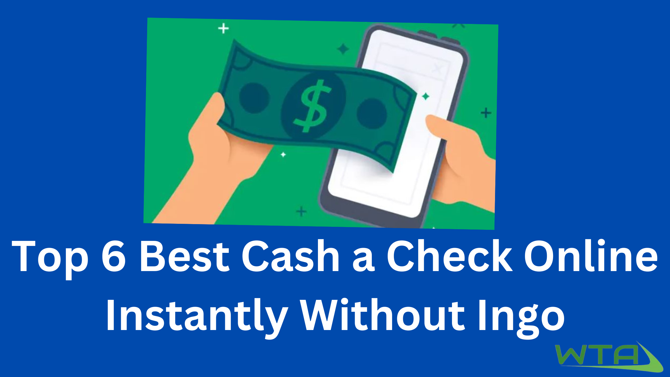 Cash a Check Online Instantly Without Ingo